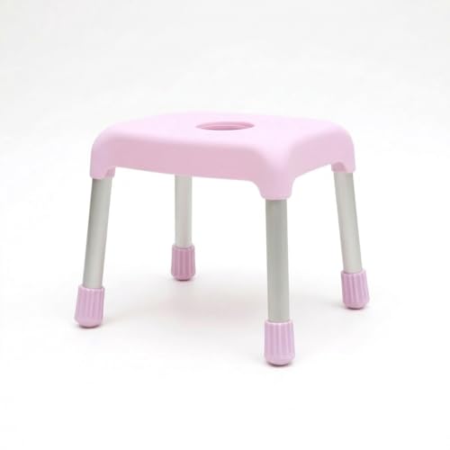 Image of CIPLA PLAST HoYo DIY Stool | Stool for Living Room, Bathrooms, Sitting, Home use, Kitchen (Pink, Small (10 INCH))