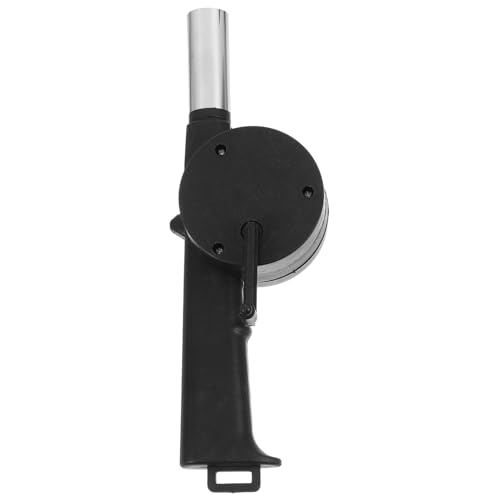 ERINGOGO Soplador Manual para Barbacoa y Camping Potente y Portátil Ventilador de Aire para Encender Fuego Parrillas Barbacoas y Fogatas al Aire Herramienta Ligera y Compacta para