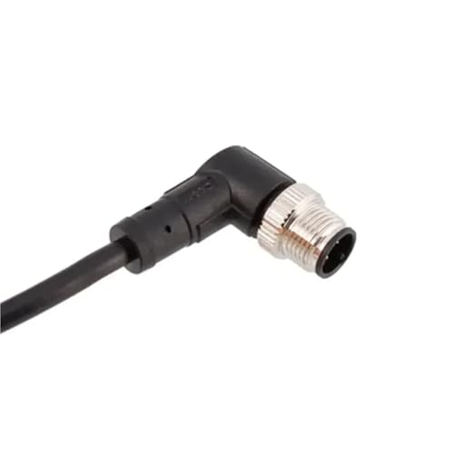 Câble d'aviation M12 8 pôles en PVC pur blindé de haute durabilité