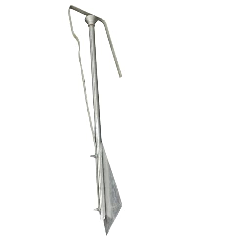 Image of GI Earth Plate of 12 inch with Connected Strip Earthing Plate Zinc Coated Ground Earthing Plate Earthing pipe with funnel- 12 inch