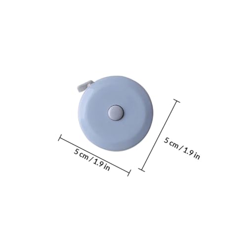 Cinta métrica de tela retráctil 2m, pack 3 piezas miniatura 2