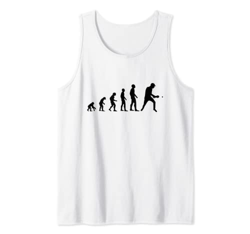 Evolution Ping pong hombre humor pongista idea de regalo divertido Camiseta sin Mangas