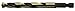 KnKut 3/32 Fractional 1/4" Hex Reduced Shank Quick Release Drill Bit