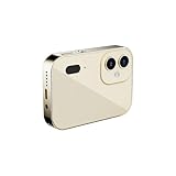 YNYNデジタルカメラ CCD、タッチスクリーン、3インチLCDスクリーン、OTGをサポート、写真/ビデオの撮影、録画/撮影、映画の視聴/ゲームのプレイ、3.5mmヘッドフォンジャック、音楽の再生が可能 (ゴールド)