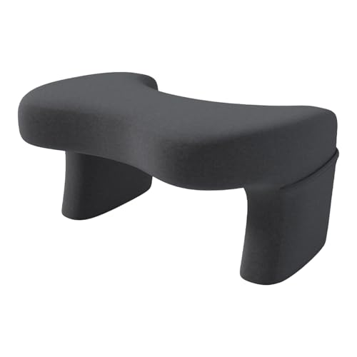 Oreiller pour ordinateur portable pour genoux avec porte-gobelet gris