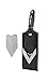Microplane Rebanadora de hoja en V ajustable con función Julienne de acero inoxidable/negro