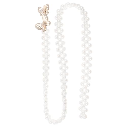 Pearl Waist Chain for Women Dress Belt Accessory for Weddings Parties and Festivals Lightweight Comfortable Fit to Enhance Your Figure and Style