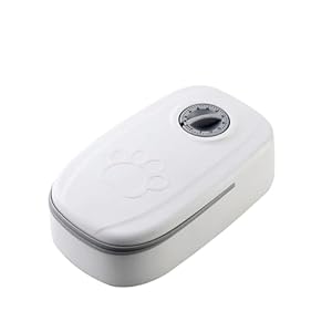 Automatic Cat Feeder – Wet Dry Meals Separation Pet Food Dispenser for Cats & Dogs, 48 Hour Timed Smart Pet Feeder for Cats, Small Dogs, Puppies, Kittens, Rabbits, Single Meal