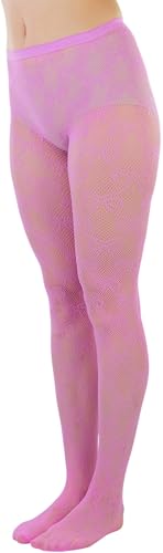 Image of ToBeInStyle Women's Sexy Vibrant Fine Classic Fishnet Full Footed Pantyhose