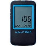 Embrace Talking Blood Glucose Monitoring System Bilingual English Spanish