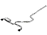 Borla - 19-20 Hyundai Veloster N 2.0L I4 MT FWD 2DR 3in ATAK CatBack Exhaust w/Black Chrome Tips (140832BC)