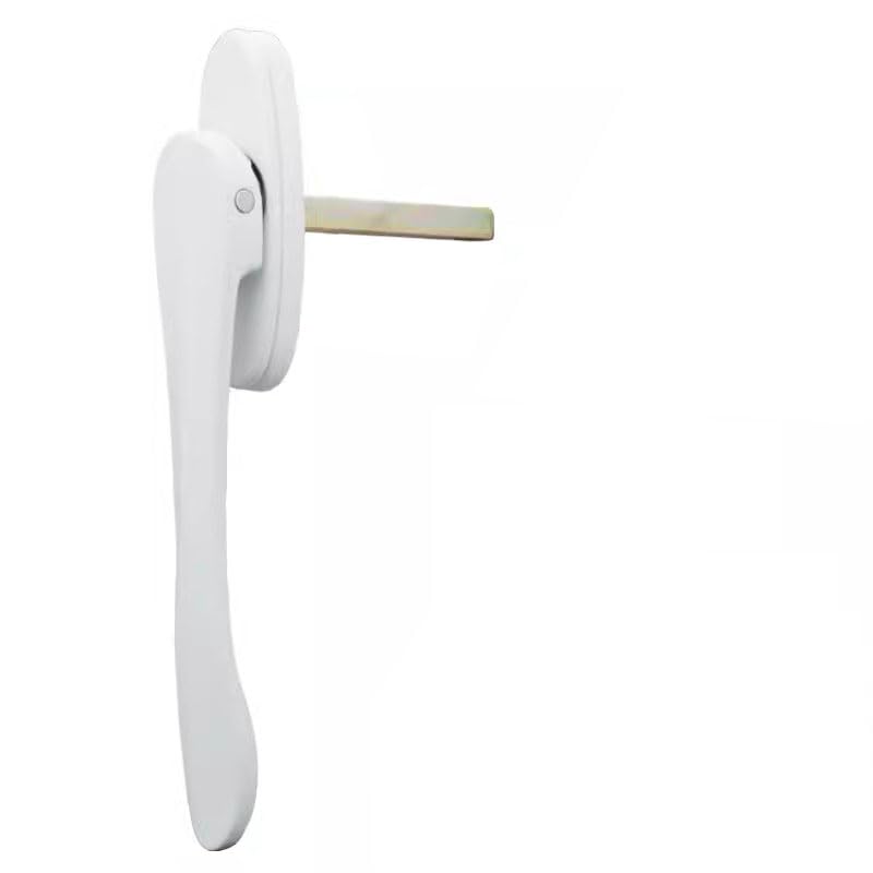 PoignéE De Fenetre à Clé Bouton d'entraînement de porte coulissante en plastique et acier, Style fin, fenêtre en verre, poignée de meubles, salle de bains, balcon, quincaillerie domestique Poignee Fen