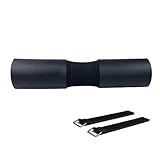 ☪【Seguro y seguro】: esta colchoneta para sentadillas viene con dos arneses para una protección extensa. El acabado mate antideslizante de la almohadilla para barra muestra una almohadilla para barra para una excelente estabilidad y equilibrio.