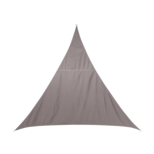Toile Solaire Voile d'ombrage Triangulaire 4 x 4 x 4 m en Tissu déperlant - Coloris Taupe