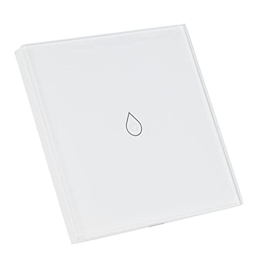 Smart Light Switch, Smart Home Wifi Switch 20A Boiler Water Heater On Off Timer Panel App Remote Control Time Setting Touch Switch For Alexa Eu 100-240V #TOP6