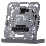 gira dimmer abdeckung anthrazit Original GIRA 540000 GIRA 540000 S3000 Uni-LED-Dimmeins. Standard 540000