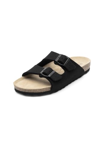VITAFORM Pantoletten Unisex Weite H Wollfilz schwarz, 39