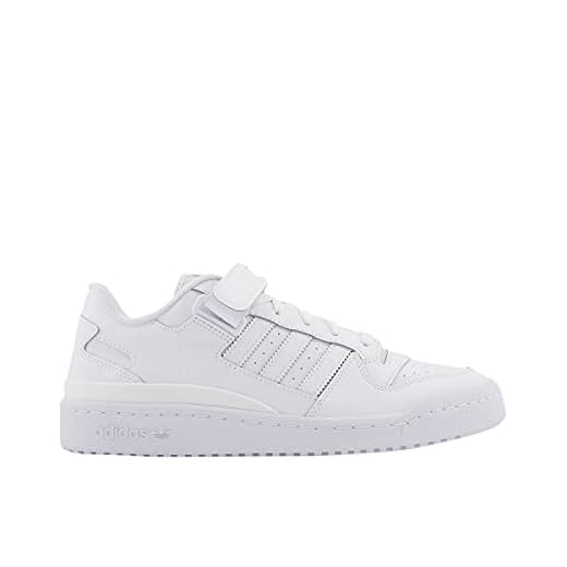 adidas Herren Forum Low Sneaker, FTWR White/FTWR White/FTWR White, 41 1/3 EU