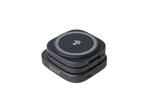 Image of TEKNE 3 in 1 Qi2 Wireless Charger for Smartphone, Smartwatch & AirPods - Magnetic Foldable Fast Charging Station with PD Support, Travel Friendly Compact Design, MagSafe Compatible