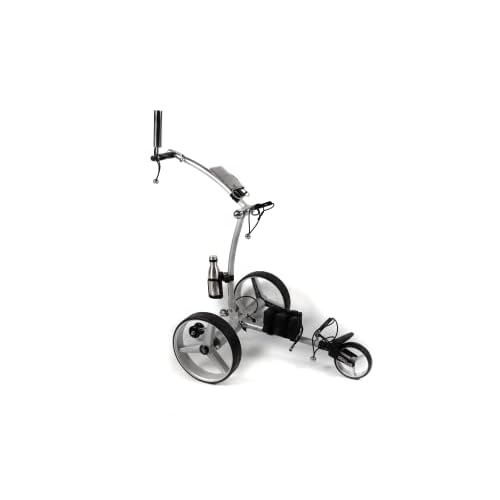 GT-AR Leichter Aluminium Elektrischer Golfwagen mit Fernbedienung und 6 Zubehör (faltbar)