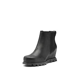 SOREL Women’s Joan of Arctic Wedge III Chelsea Boot — Waterproof Leather Wedge Boots