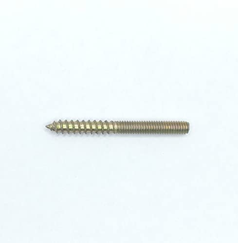 Image of Hanger Bolt M4x40 Double Headed Bolt Self-Tapping Screw for Furniture 50Pcs
