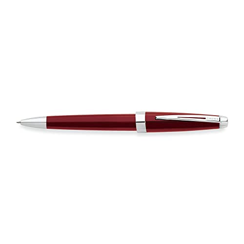 Cross Aventura Refillable Ballpoint Pen, Medium Ballpen, Includes Premium Gift Box - Fire Engine Red