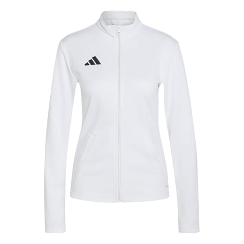 adidas Femme Entrada26 Track Sweatshirt, White/Black, M