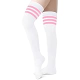 Thigh High Pink Thigh Highs for Women - Over the Knee Socks - Long Socks - Sexy
