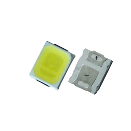 100pcs LED 2835 White Chip 1W 3V 6V 9V 18V 36V Ultra Bright Surface Mount PCB Light Emitting Diode Lamp(80CRI2600K3V60ma)