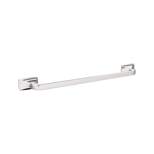 Amerock Highland Ridge Polished Nickel 18 inch (457 mm) Center-to-Center Towel Bar, BH36013PN