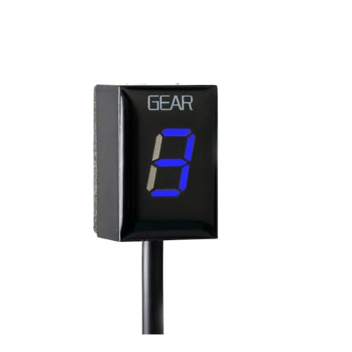 Indicateur de vitesse numérique bleu pour CB650F CBR650F et CTX700 - Gear indicator universel