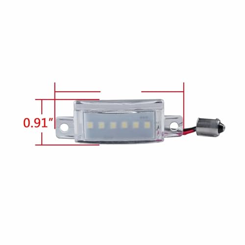 Iluminación de matrícula Volvo 740 940 kit luces de alta resistencia 4