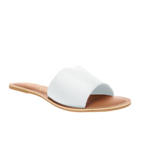 Image of BEACH by Matisse Womens Cabana Slide Casual Sandals Casual - White