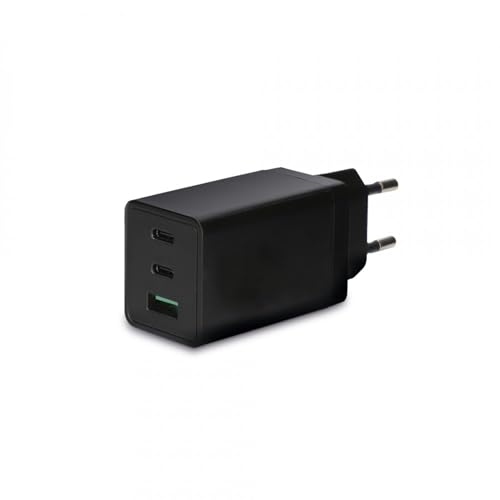 Ksix Chargeur Mural 67 W Noir bloc alimentation secteur pour batterie téléphone et PC