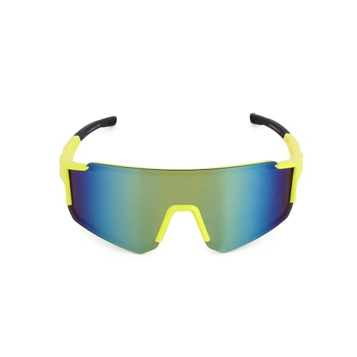 Image of Zynic Men's Stylish Sports Sunglasses For Unisex | UV400 Protection Classic Wrap Around Googles |Sports Shades for Driving,Cyclining Outdoor & Travel | Googles for man's