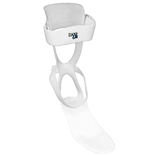 AFO â€“ Swedish Ultra Lock - Drop Foot Stabilizer, Moldable, Trimmable, Lightweight Polyethylene (Men, Right)