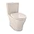 TOTO® Aquia® IV Two-Piece Elongated Dual Flush 1.28 and 0.9 GPF Universal Height Toilet with CEFIONTECT®, WASHLET®+ Ready, Sedona Beige - MS446124CEMFGN#12
