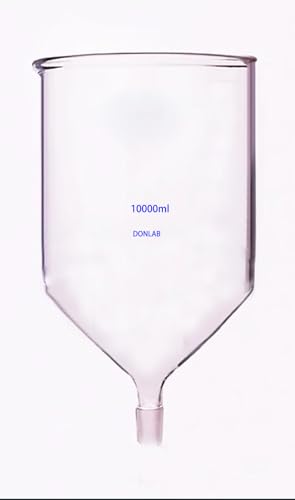 DONLAB EFC410L Glass Buchner Funnel 10000ml /10L Customized 24/40 Joint