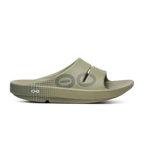 Image of OOFOS Unisex Ooahh Sport Foliage Men 11