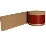 Battiscopa in PVC Morbido 4m Adesivo per facile Battiscopa in(light brown)