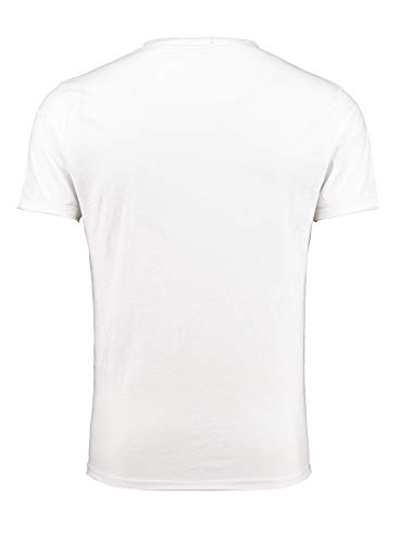 KEY LARGO Logo Tee Round T-Shirt, Bianco (1000), L...