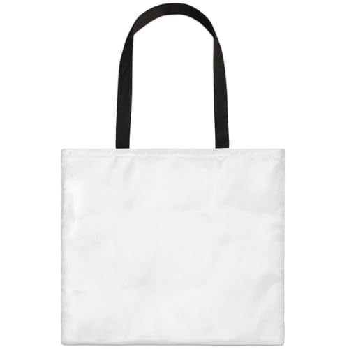 Mularoka Striped Crabs Square Canvas Tote Bag Top Handle Purses Stylish Women Canvas Shoulder Tote Bags Reusable Handbags for Work Travel Picnic Beach Shopping Gym Hiking