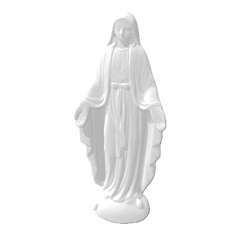 Estatua Virgen María Znet3D 5.5 in Blanco PLA