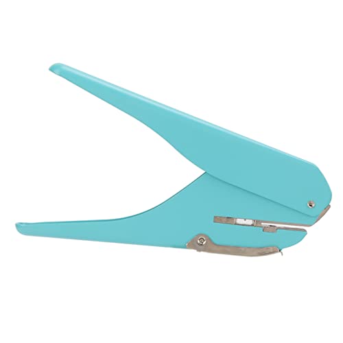 EBTOOLS 単穴パンチ 10枚用 定規付きの実用的な手動椎茸型パンチャーで簡単で多用途に使えます