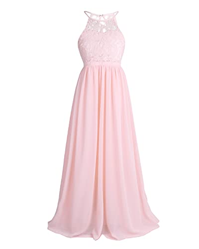 TiaoBug Blumenmädchenkleid festlich Mädchen Kleid Kinder Lange Chiffon...