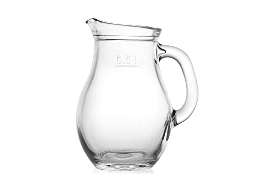 Pasabahce Kb8 Broc pichet en Verre avec Anse (0,50 L)
