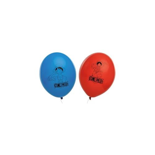 Set de 6 Ballons latex 27 cm One Piece - Multicolore