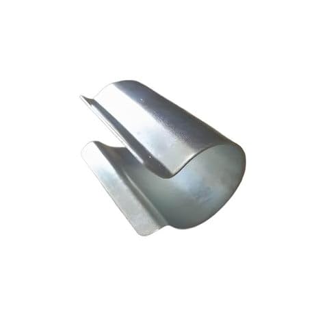 Clips de fixation ronds acier galvanisé Diamètre 50 x 20 Lot de 10