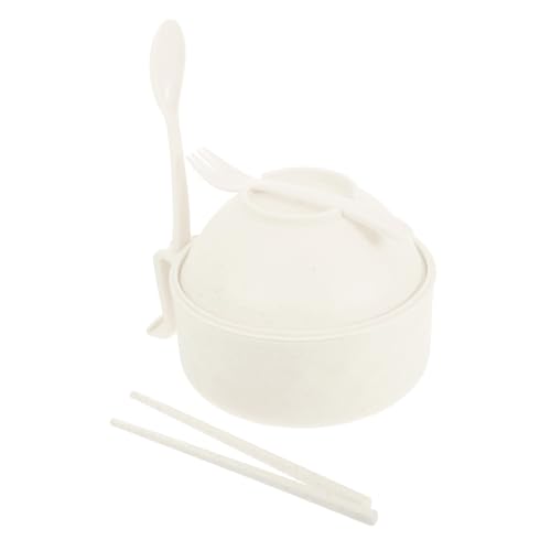 Homoyoyo Juego De Tazón Para Ramen Olla Para Ramen Tazón Para Fideos Instantáneos Tazón Para Ramen Con Tapa Tazones Para Sopa Con Tapa Olla Para Microondas Tazón Para Fideos Con